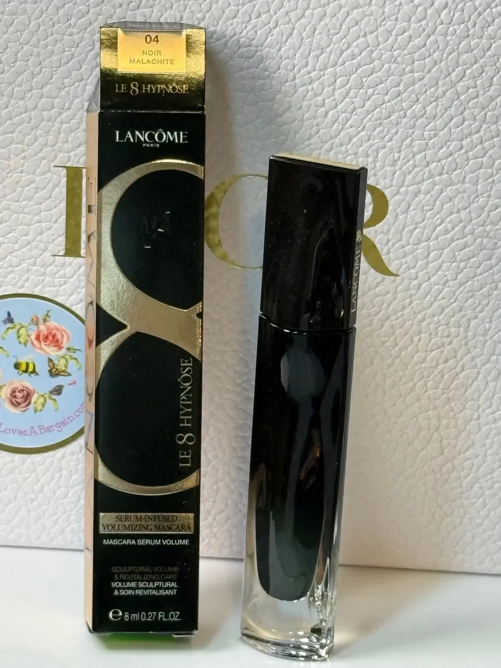 Lancome Serum-Infused Volumizing Masacara - 04 NOIR MALACHITE (dark green)- NEW